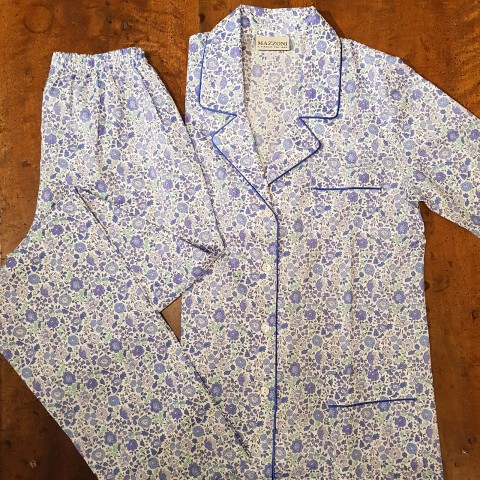 Liberty Danjo Blu - Women Pajama in Liberty London Fabric