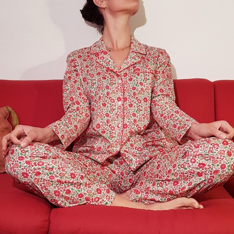 Liberty Danjo Rosso - Women Pajama in Liberty London Fabric