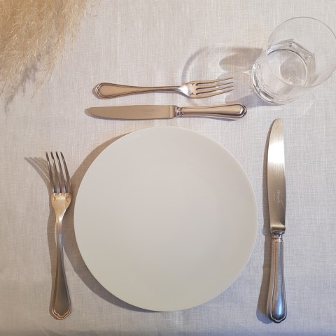 Puro Lino - White Pure Linen Table Runner