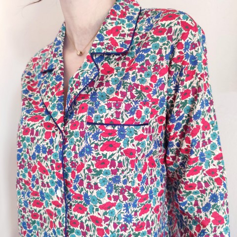 Liberty Poppy & Daisy - Women Pajama in Liberty London Fabric