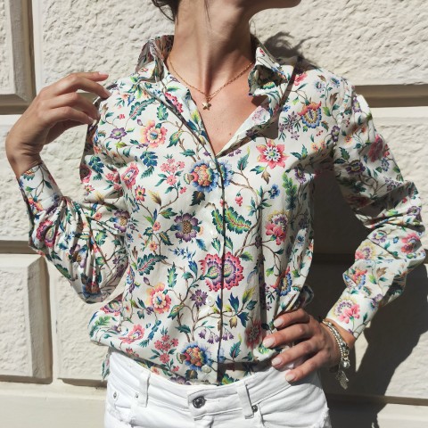 Liberty Eva Belle - Woman Shirt in Liberty London Fabric
