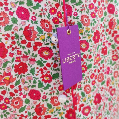 Liberty Danjo Rosso short - Women Pajamas in Liberty London Fabric