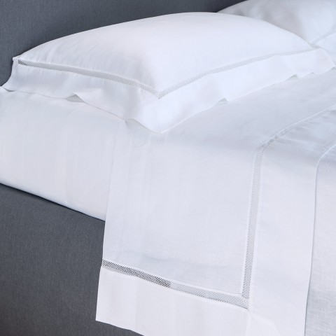 Giada - Completo lenzuola matrimoniali in puro lino